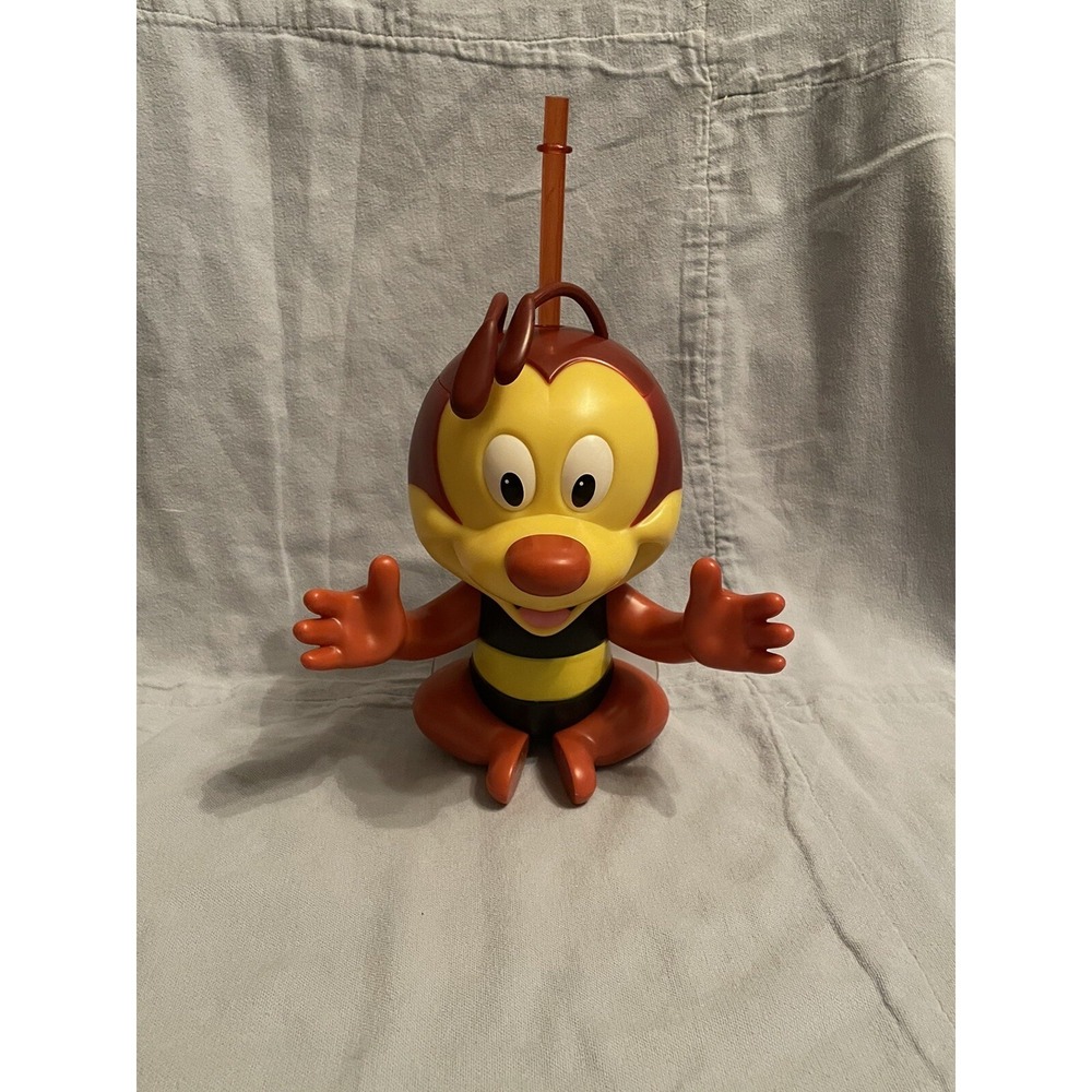 NEW Disney Parks EPCOT Flower & Garden Festival Spike the Bee Sipper Cup Straw